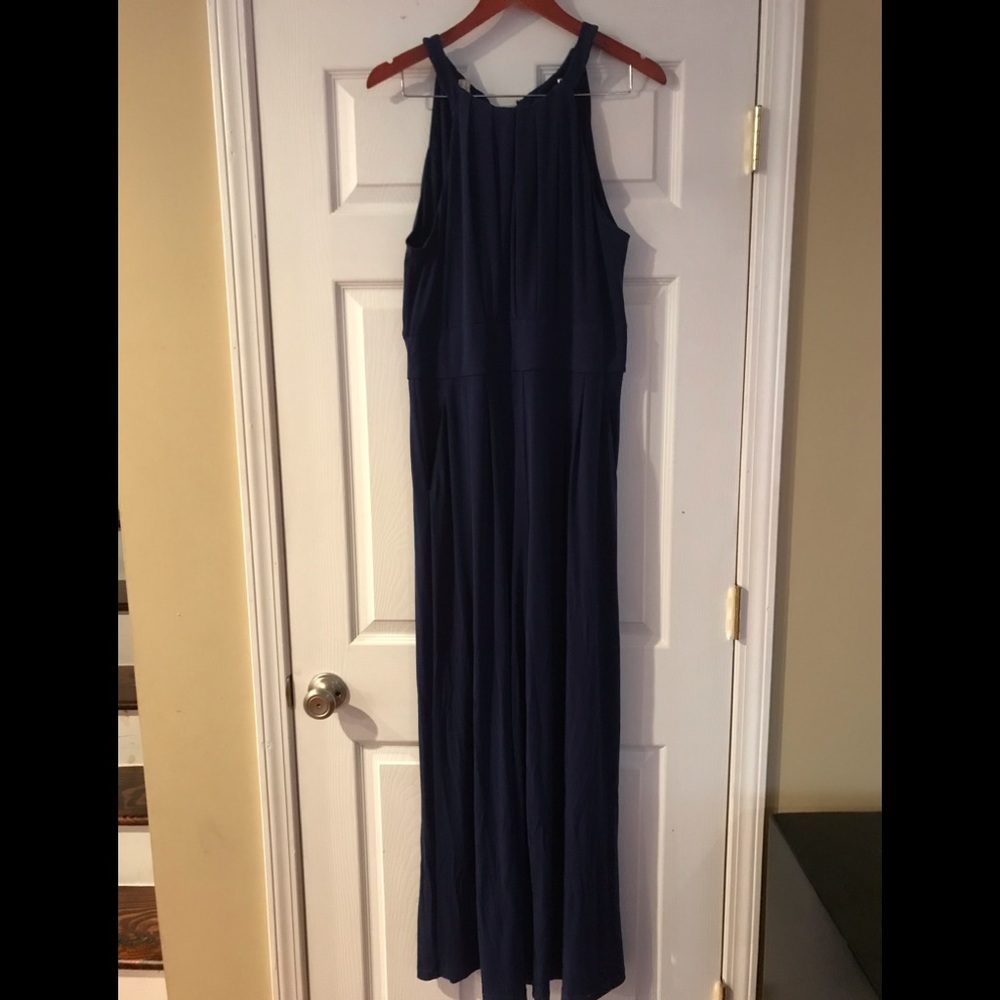 Large navy jumpsuit